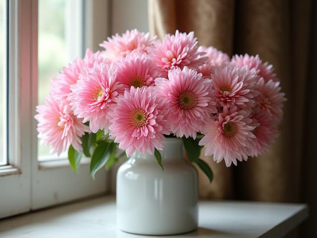 Classic Mother's Day chrysanthemums